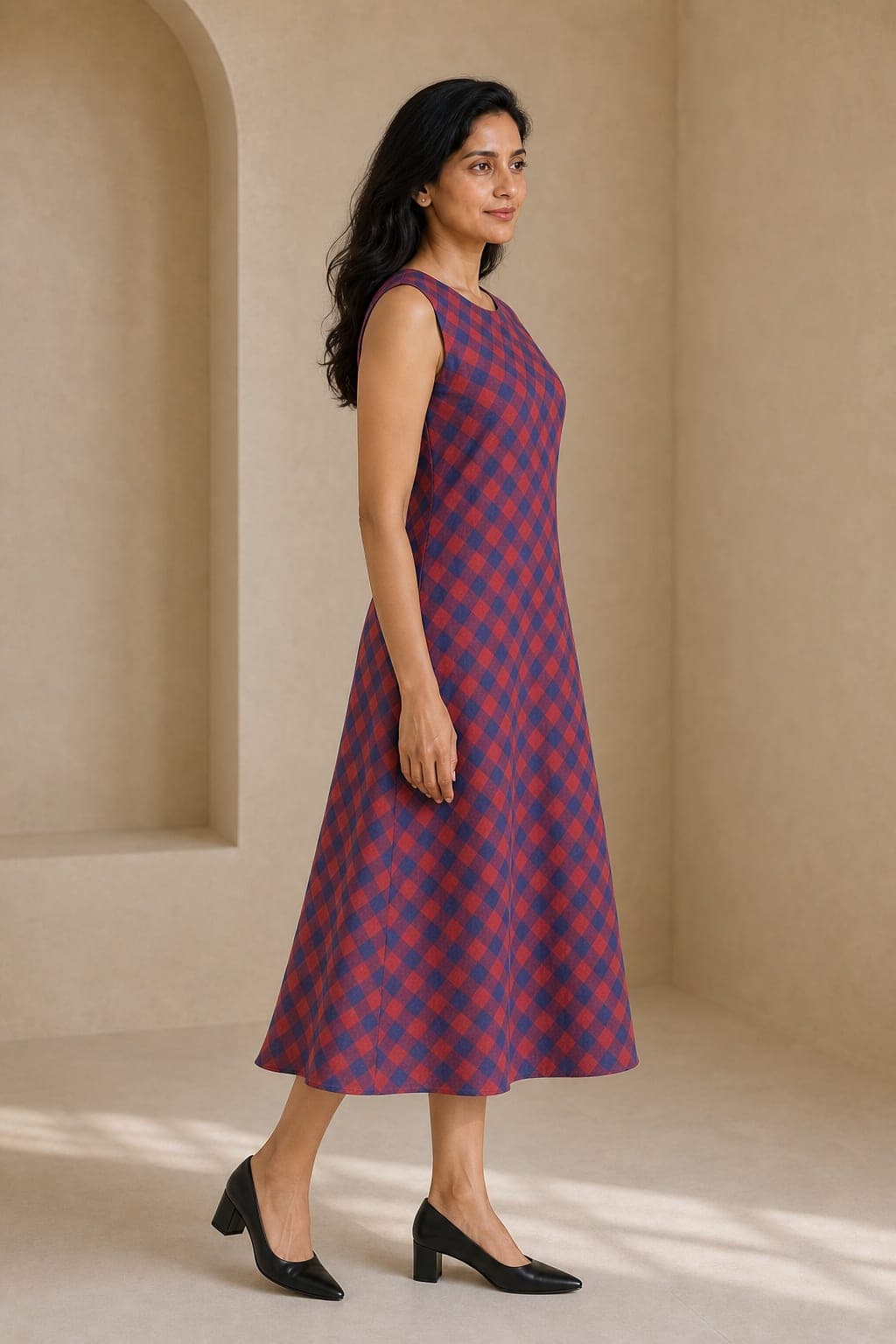 Claret & Cobalt A-Line - view 3 of 5