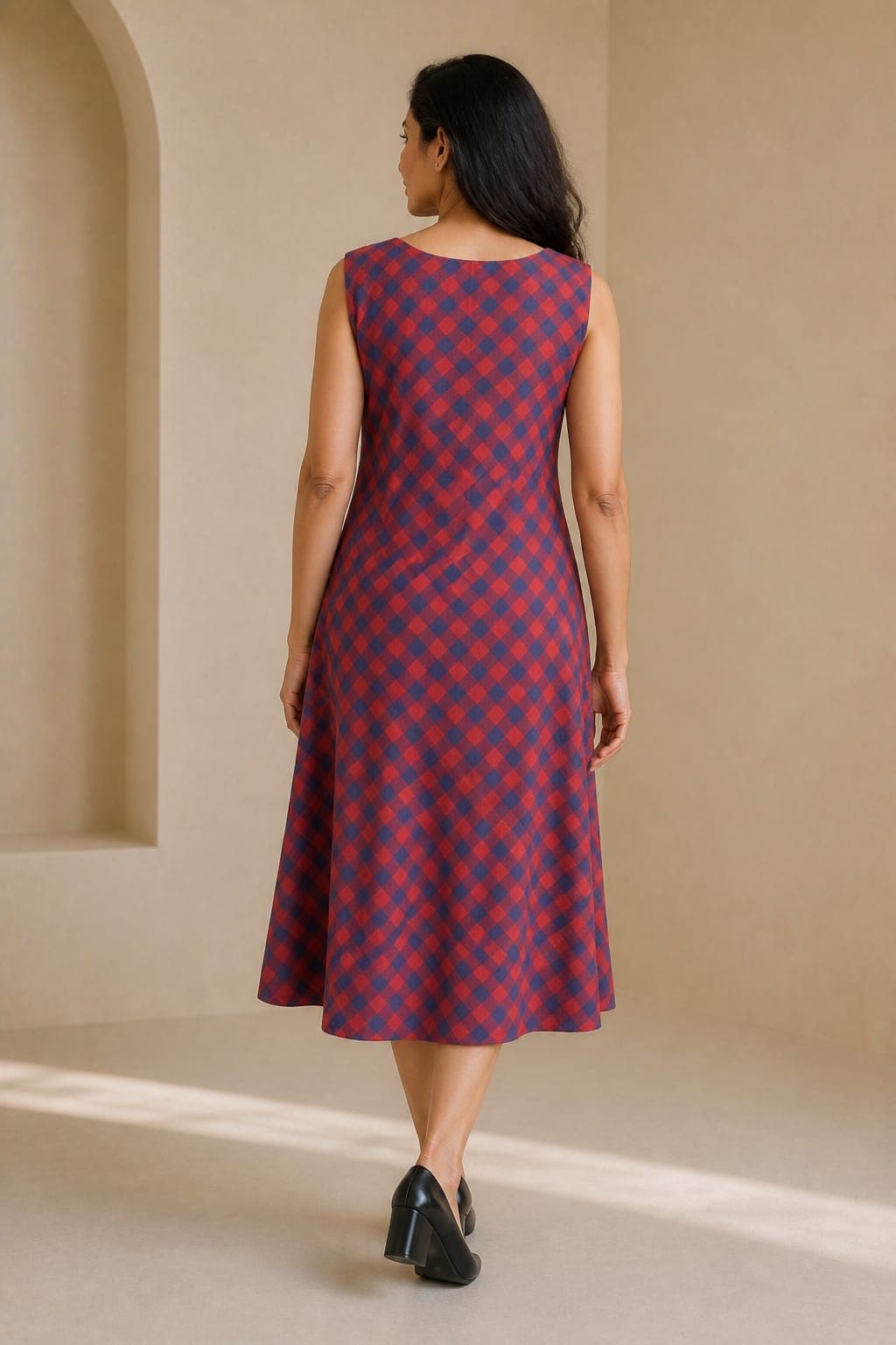 Claret & Cobalt A-Line - view 4 of 5