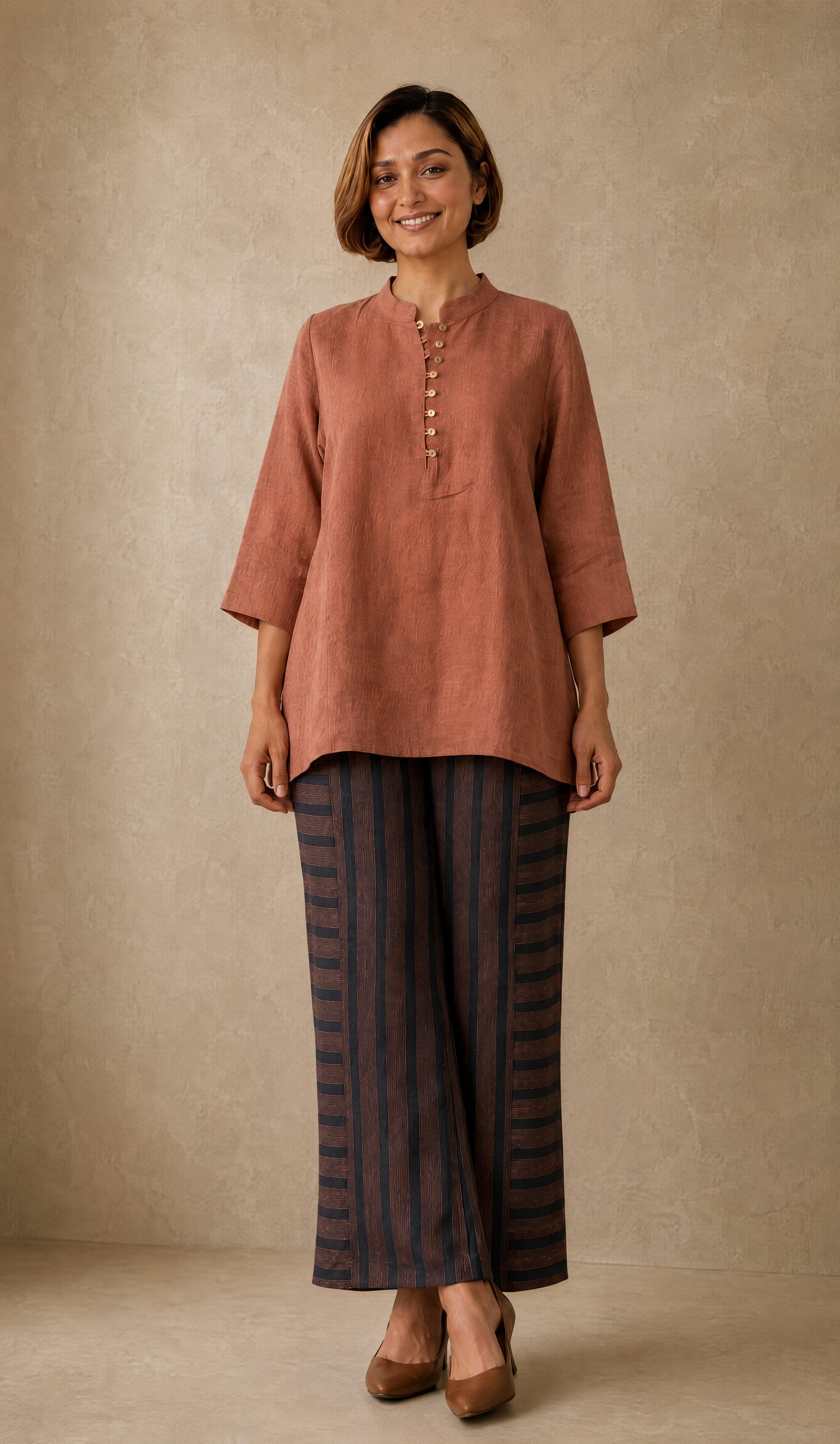 Terracotta Horizon Co-ord Set - view 1 of 5