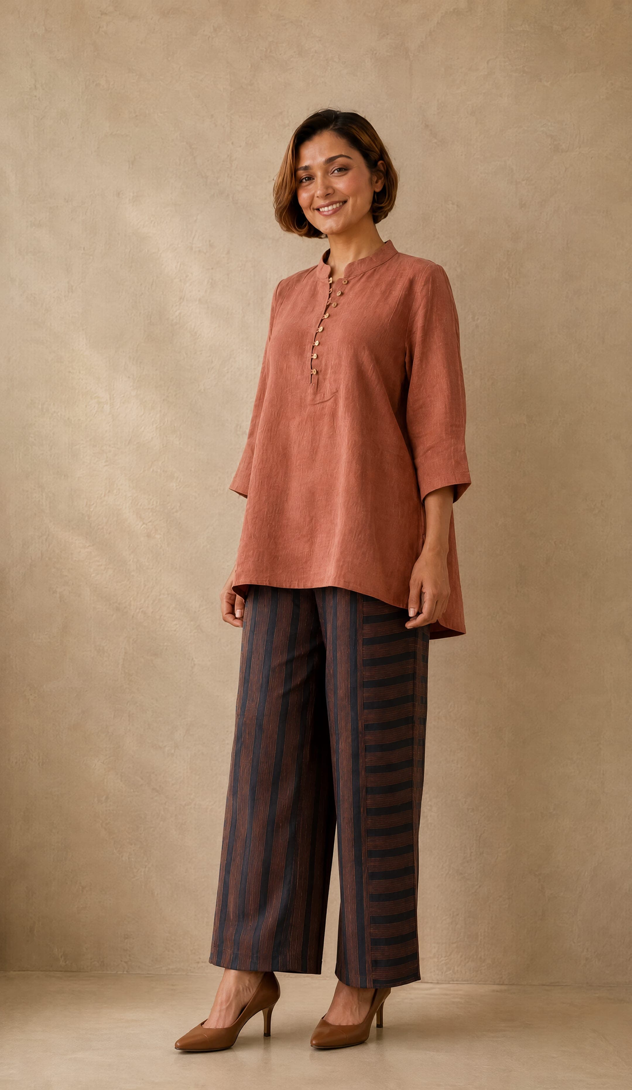 Terracotta Horizon Co-ord Set - view 2 of 5