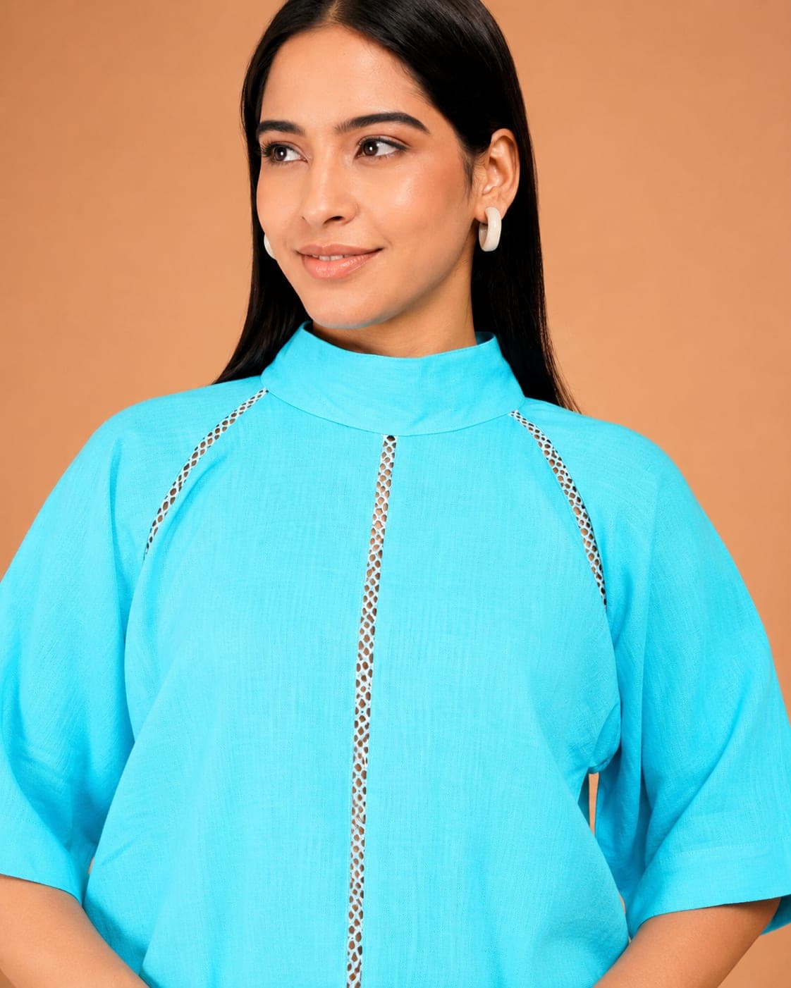 Celeste Line Linen Top - view 5 of 5