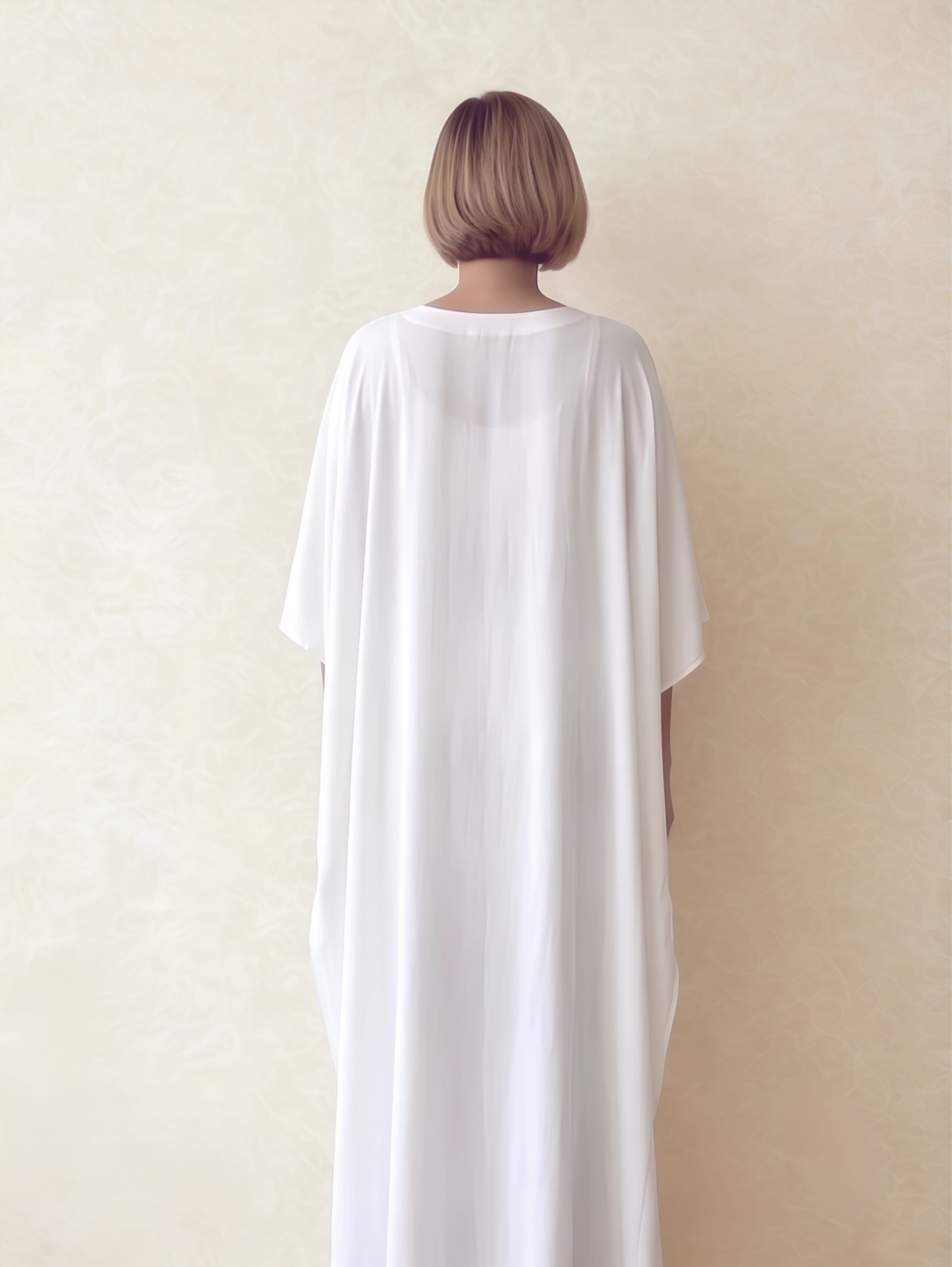 Alabaster Breeze Kaftan