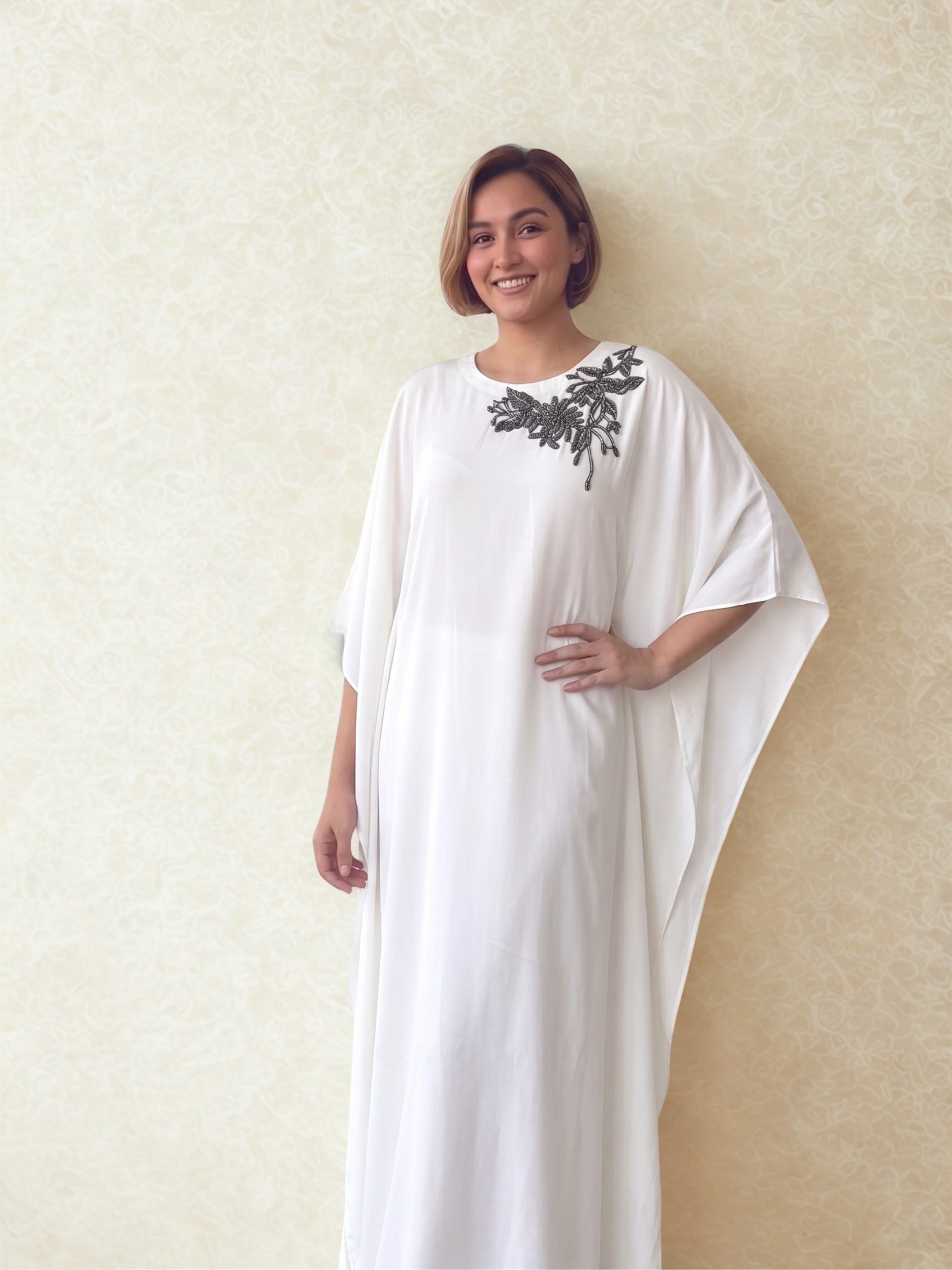 Alabaster Breeze Kaftan