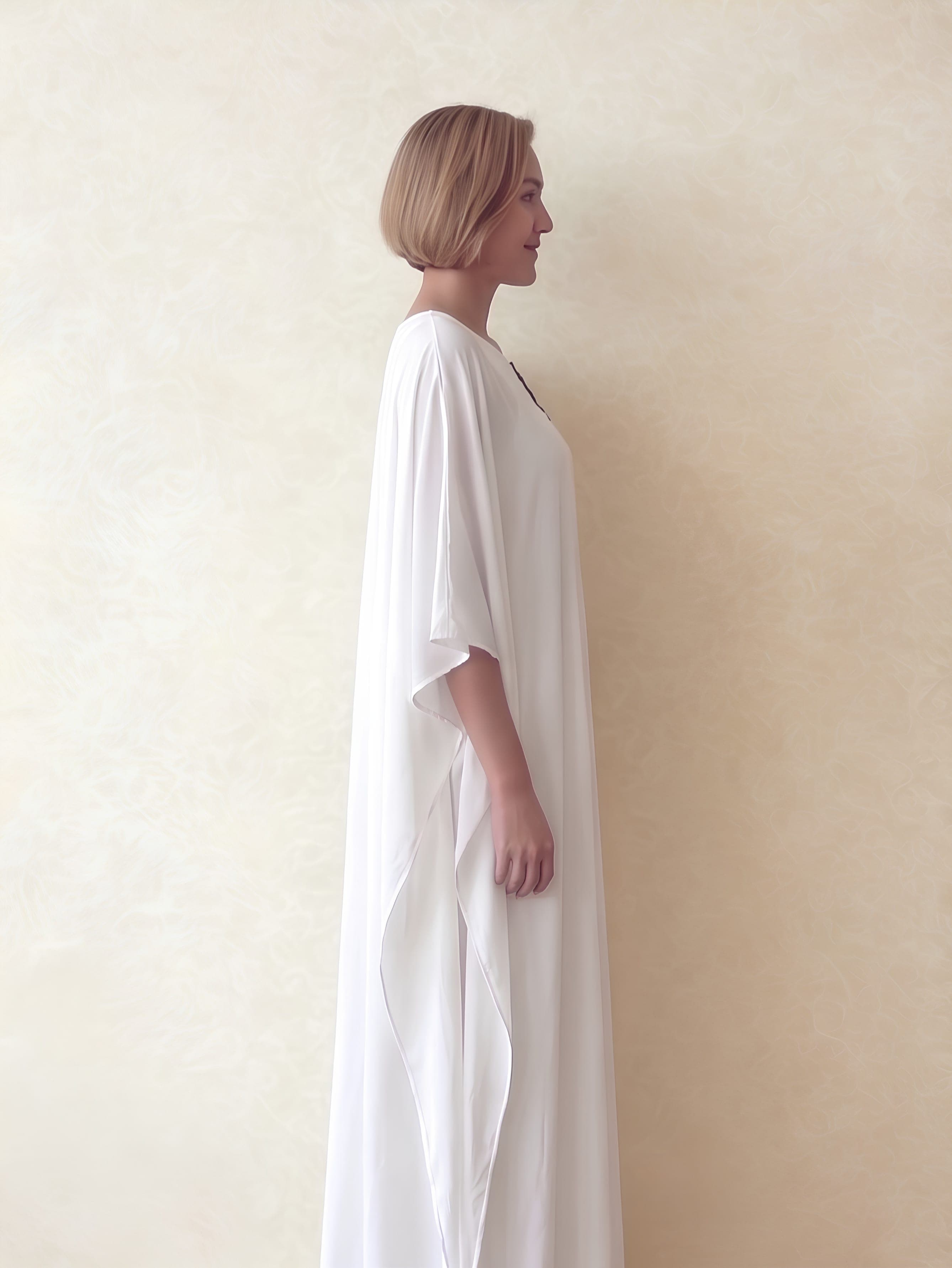 Alabaster Breeze Kaftan