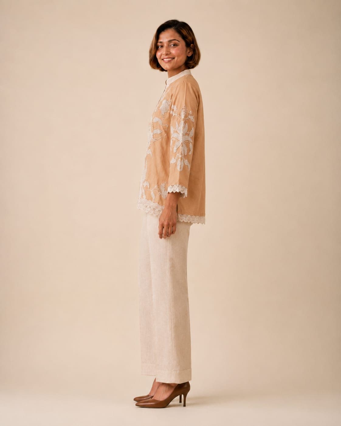 Gilded Garden Chanderi Co-ord Set - view 3 of 5