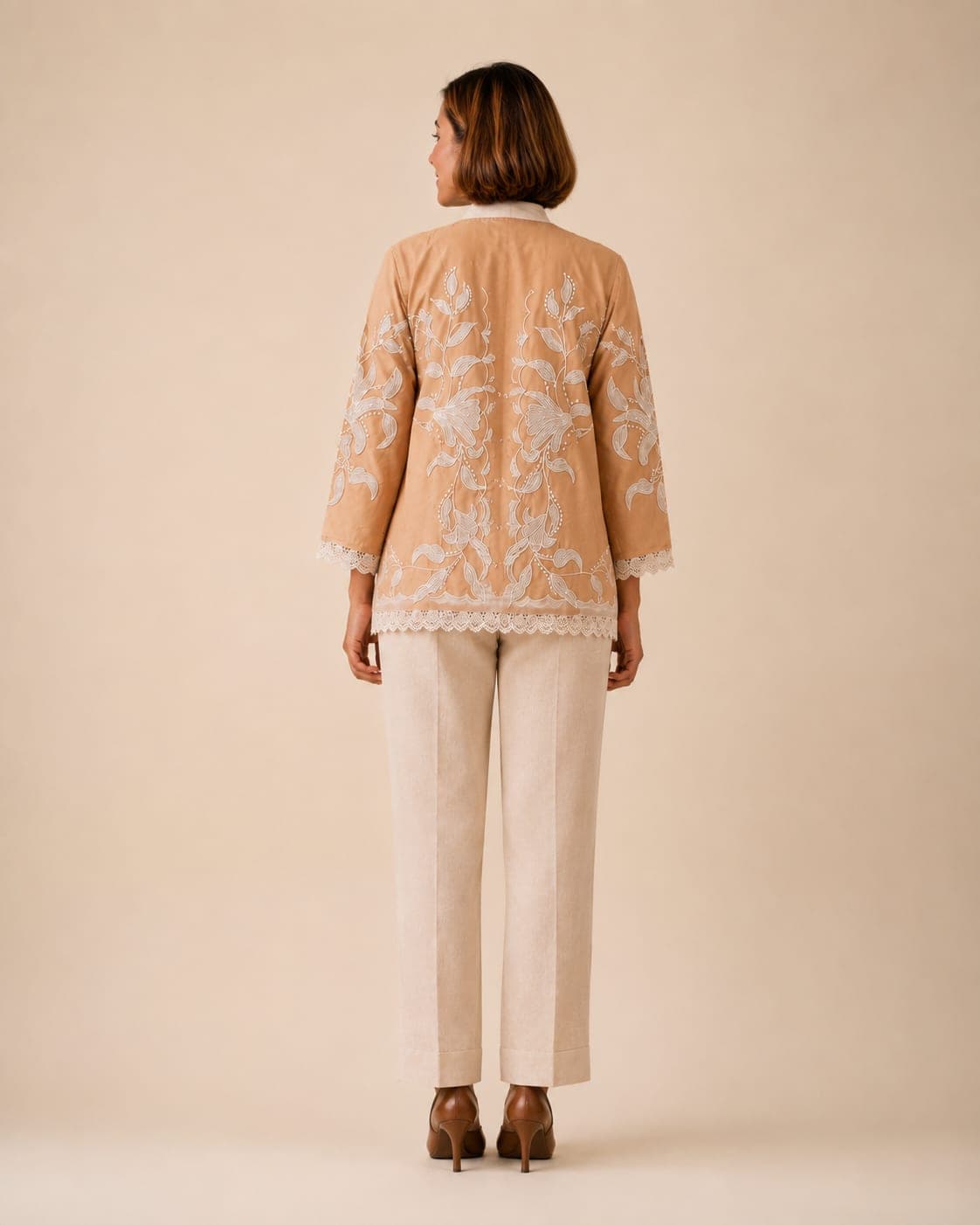 Gilded Garden Chanderi Co-ord Set - view 4 of 5