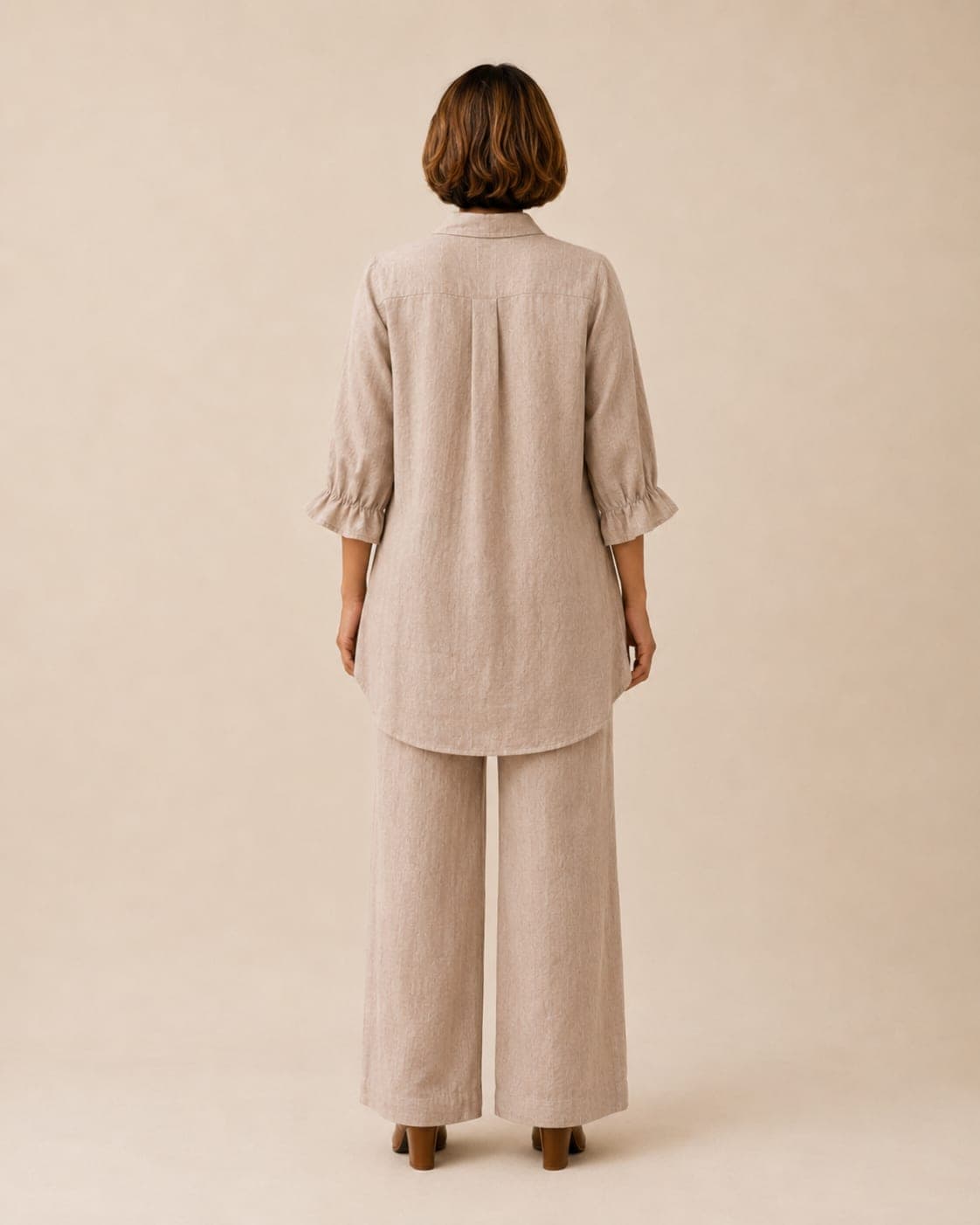 Meadow Script Linen Co-ord Set - view 4 of 5